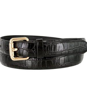 Women's slim leather leisure belt